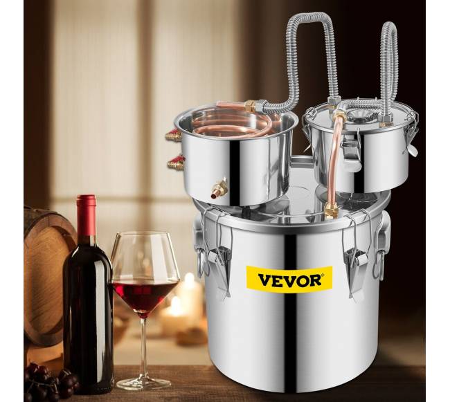 Namų distiliavimo aparatas, 21L, su termometru7