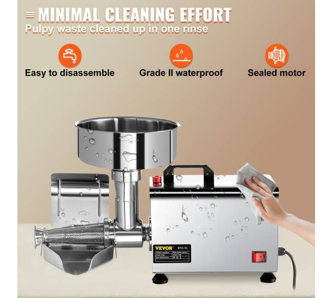 Elektrinis pomidorų trintuvas 370W4