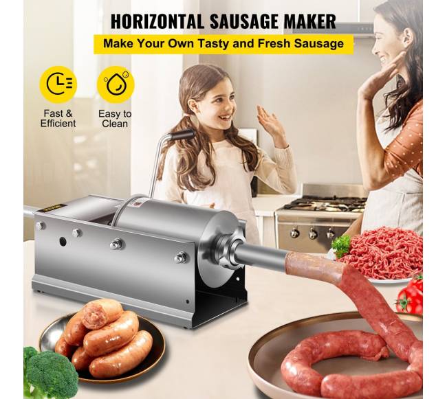 Horizontali dešrų kimštuvė 3L nerūdijantis plienas1