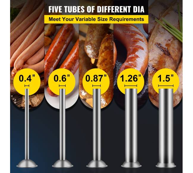 Horizontali dešrų kimštuvė 3L nerūdijantis plienas4