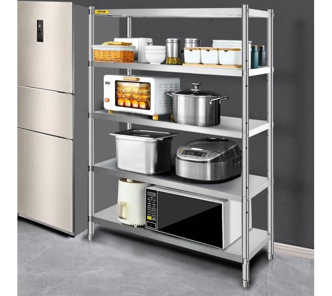 Reguliuojamos virtuvinės lentynos 5 aukštų7