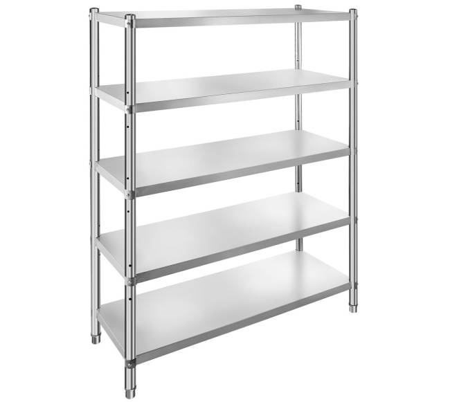 Reguliuojamos virtuvinės lentynos 5 aukštų10