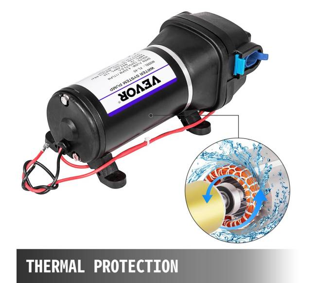 Vandens slėgio diafragminis siurblys FL-40 12V3