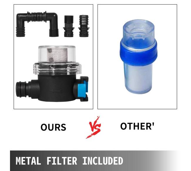 Vandens slėgio diafragminis siurblys FL-40 12V4