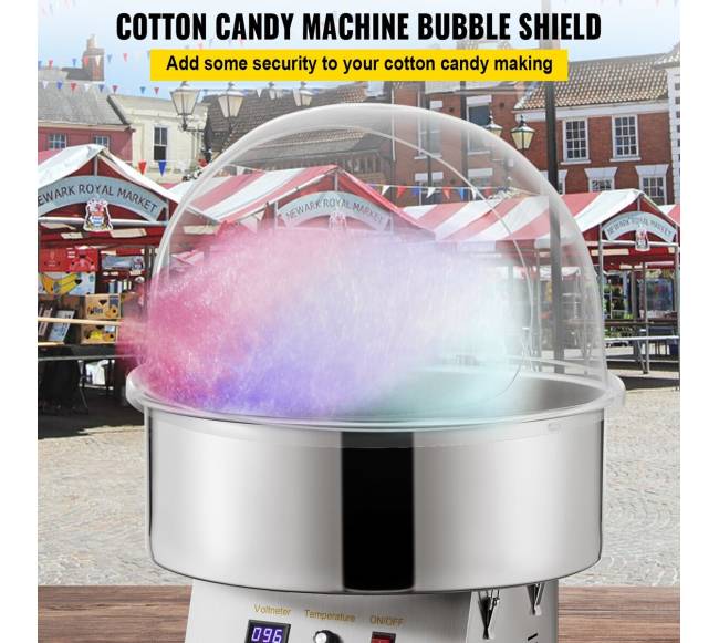 52 cm saldainių vatos mašinos gaubtas1