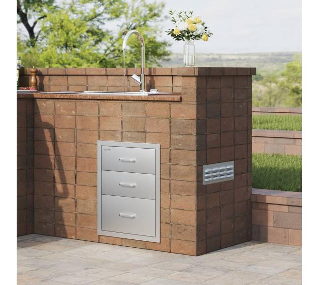 Vevor lauko virtuvės stalčius iš nerūdijančio plieno7