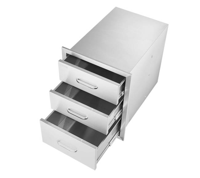 Vevor lauko virtuvės stalčius iš nerūdijančio plieno9