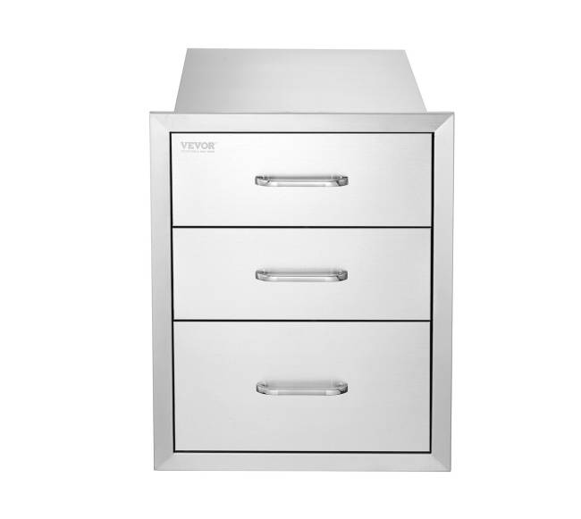 Vevor lauko virtuvės stalčius iš nerūdijančio plieno10