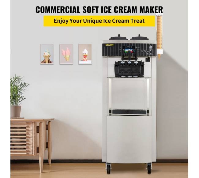 Vertikali minkštų ledų mašina 2200W1