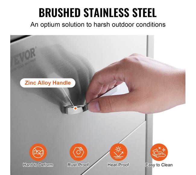 lauko virtuvės nerūdijančio plieno stalčiai3