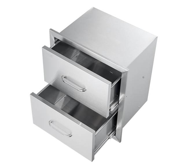 lauko virtuvės nerūdijančio plieno stalčiai9