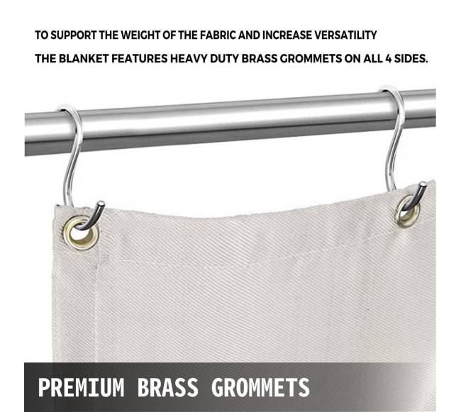 Suvirinimo antklodė 2.4 x 3.05 m stiklo pluošto4