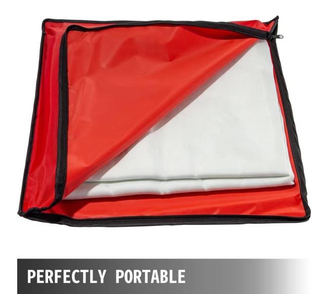 Suvirinimo antklodė 2.4 x 3.05 m stiklo pluošto5