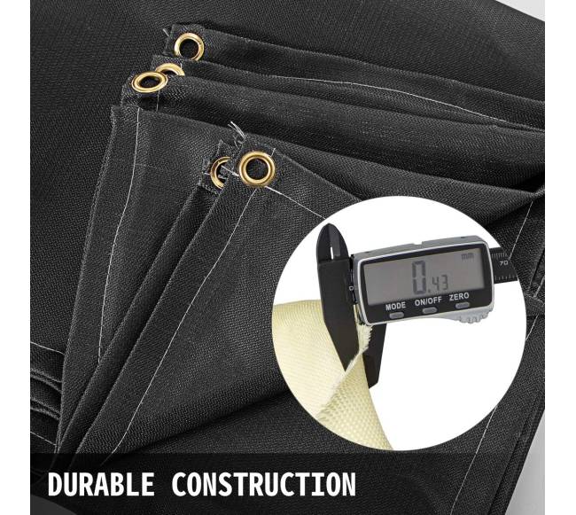 Suvirinimo antklodė iš stiklo pluošto 8 x 10 pėdų2