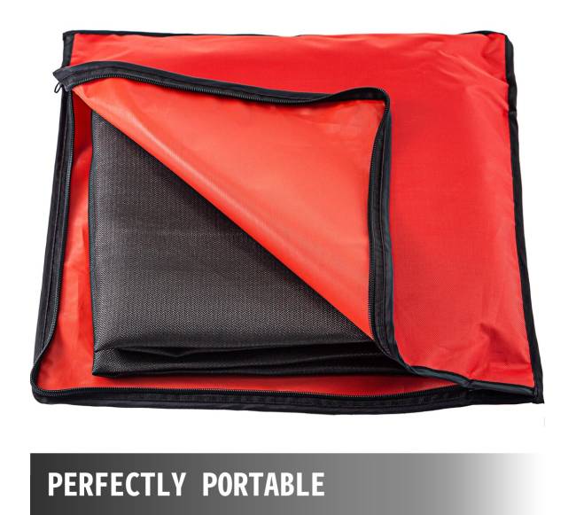 Suvirinimo antklodė iš stiklo pluošto 8 x 10 pėdų5