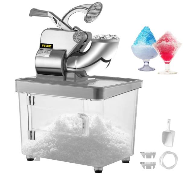 Kompaktiška ledo malimo mašina su dėže7
