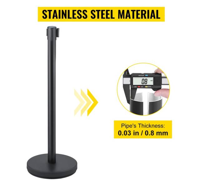 6 dalių žmonių srautų valdymo stulpai1