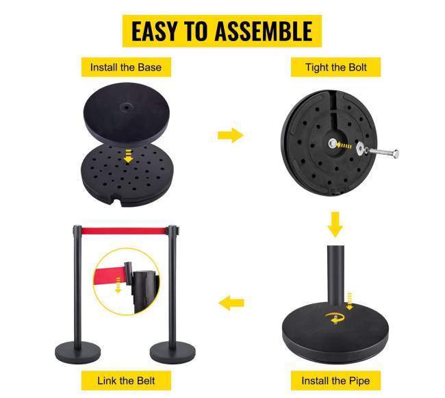 6 dalių žmonių srautų valdymo stulpai5