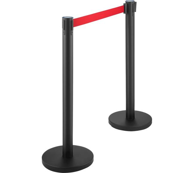 6 dalių žmonių srautų valdymo stulpai9