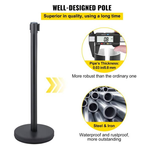 Kordoniniai stulpai, 6 dalių rinkinys2