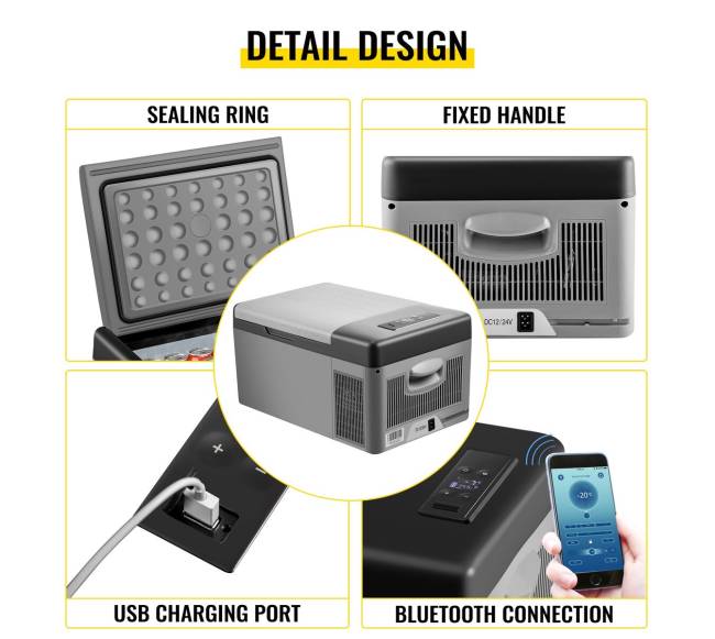 Nešiojamas automatinis šaldiklis 15L5