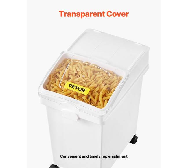 Ingredientų konteineris su ratukais, 20 L, 3 vnt.5