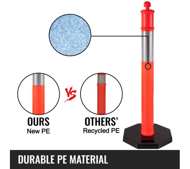 Kelių užtvaros stulpai 110 cm, 3 vnt.1