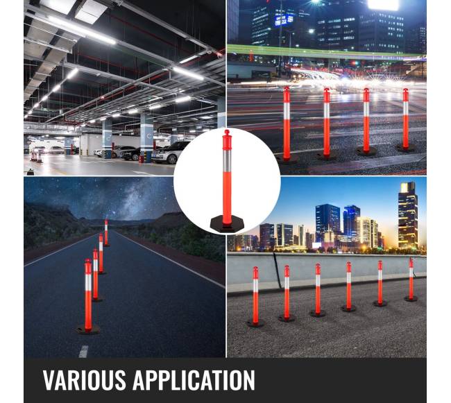 Kelių užtvaros stulpai 110 cm, 3 vnt.6