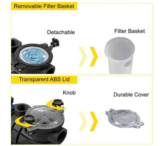 Baseino siurblys 1 AG, 15000 lh 750W3