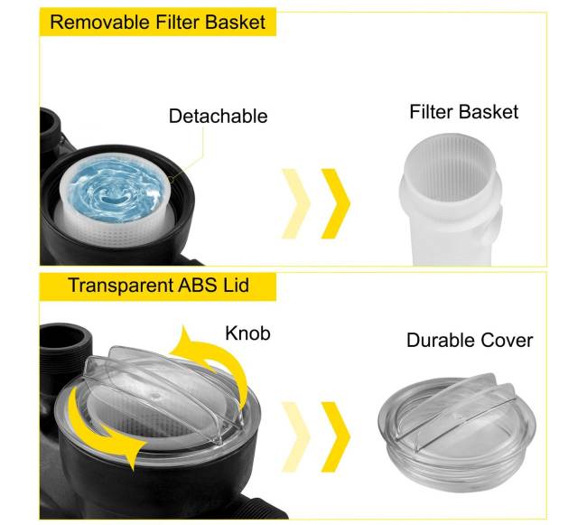 1 AG baseino siurblys, 19200 Lh 750W3