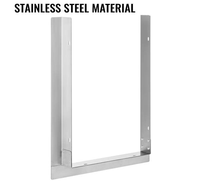 Lauko nerūdijančio plieno rėmelis dvigubam degikliui1