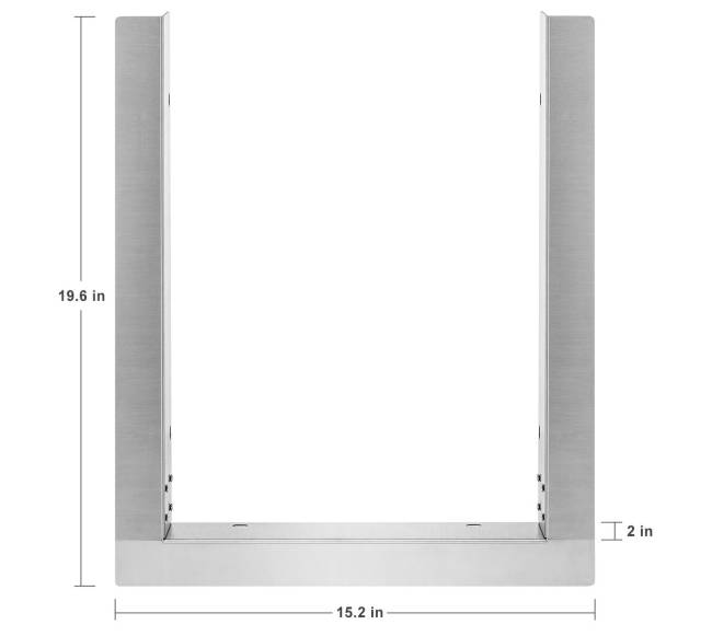 Lauko nerūdijančio plieno rėmelis dvigubam degikliui7