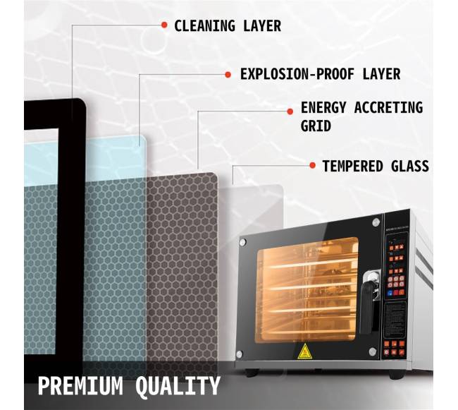 Stalviršinis 4-lygių grilio orkaitė1