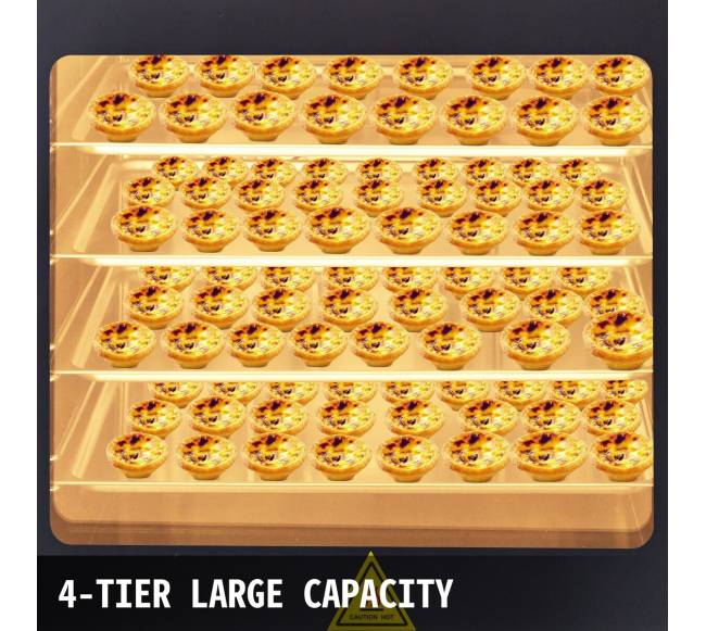 Stalviršinis 4-lygių grilio orkaitė5