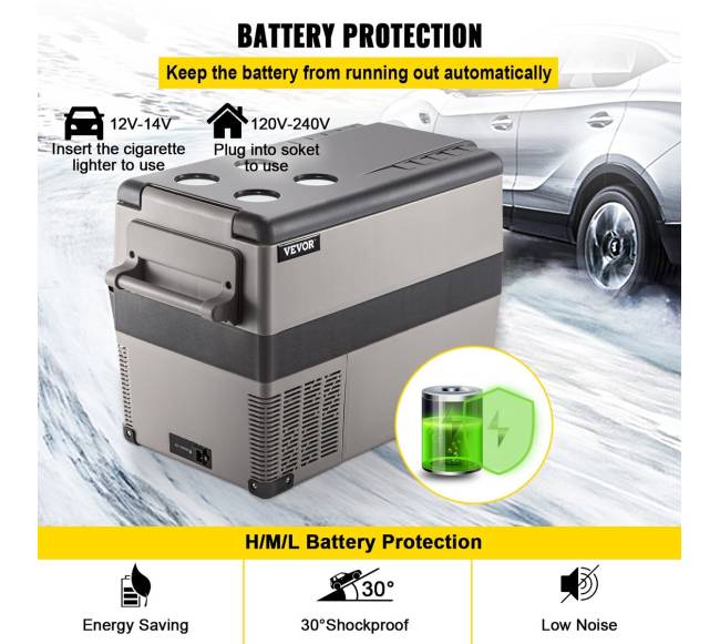 Nešiojamas automobilinis šaldiklis 45L5