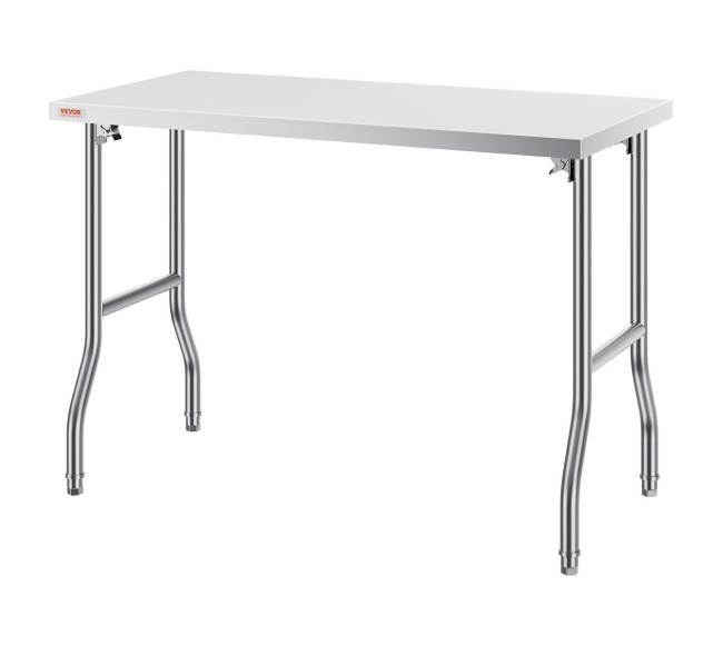 48 x 24 colių nerūdijančio plieno stalviršis8