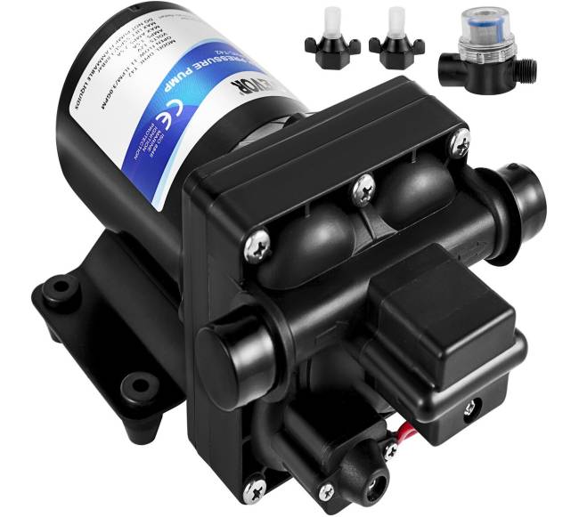 12 V 3 GPM vandens pompa su slėgio jungikliu0