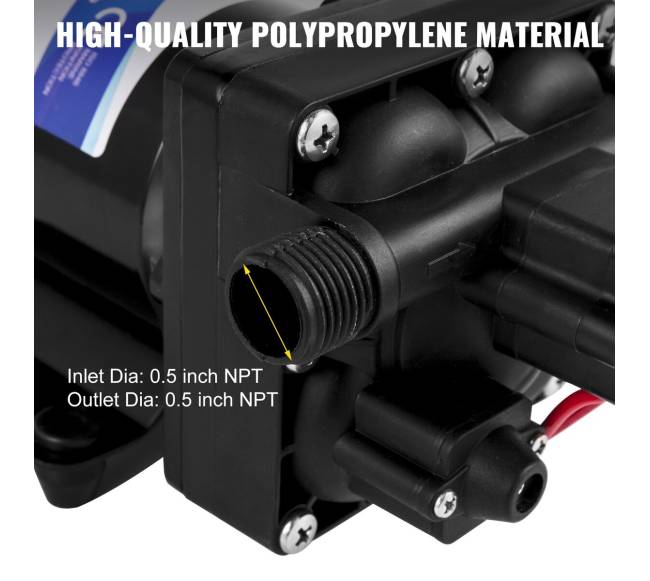 12 V 3 GPM vandens pompa su slėgio jungikliu1