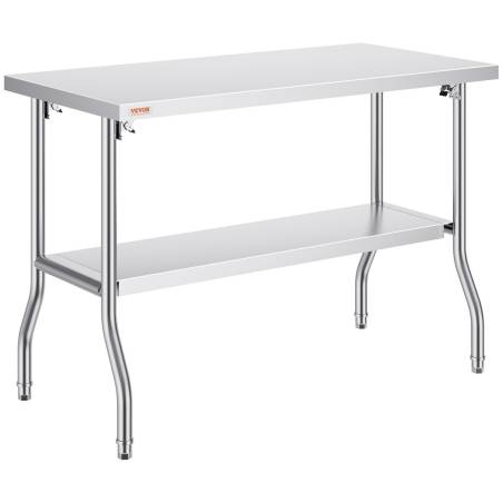 Sulankstomas komercinis darbo stalas 122 x 61 cm0