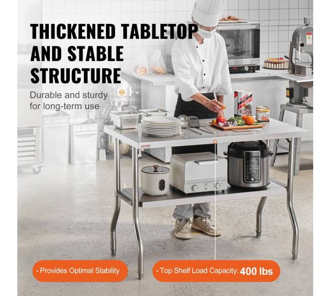 Sulankstomas komercinis darbo stalas 122 x 61 cm2