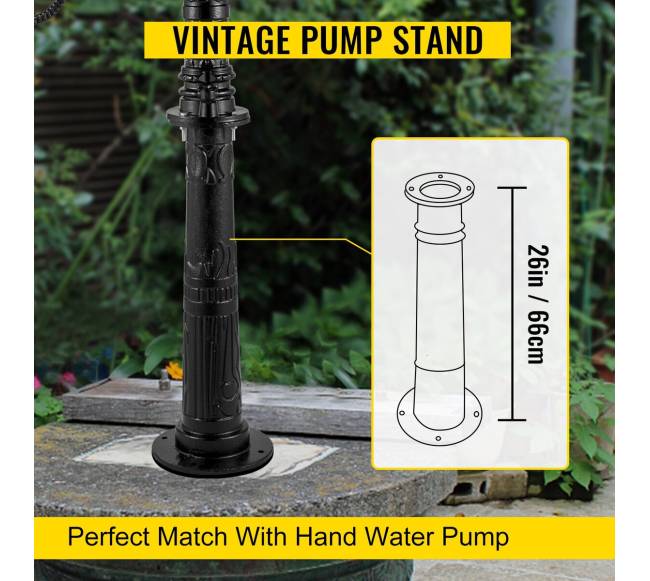 Ketaus vandens siurblio stovas su lengva instaliacija1