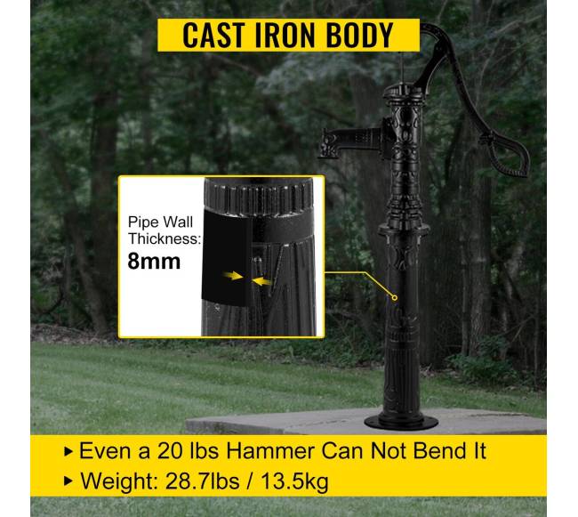 Ketaus vandens siurblio stovas su lengva instaliacija2