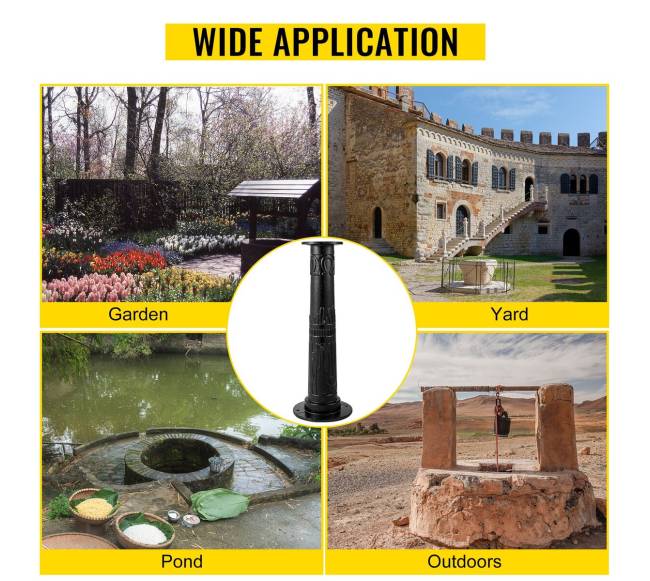 Ketaus vandens siurblio stovas su lengva instaliacija6