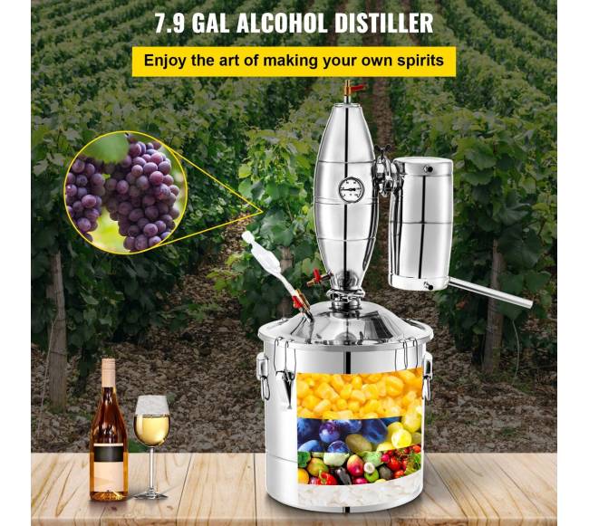 30L talpos vandens distiliatorius eterinių aliejų gamybai1