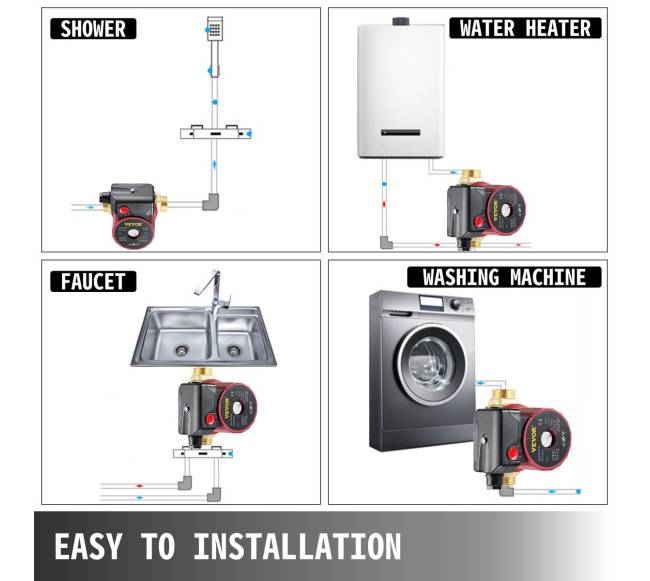 Karšto vandens cirkuliacinis siurblys 220V 90W5