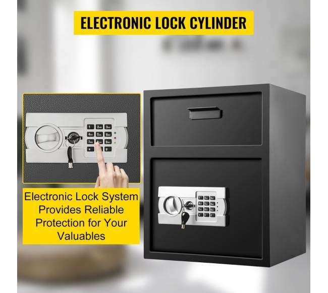 Elektroninė depozitinė saugykla su kodiniu užraktu5