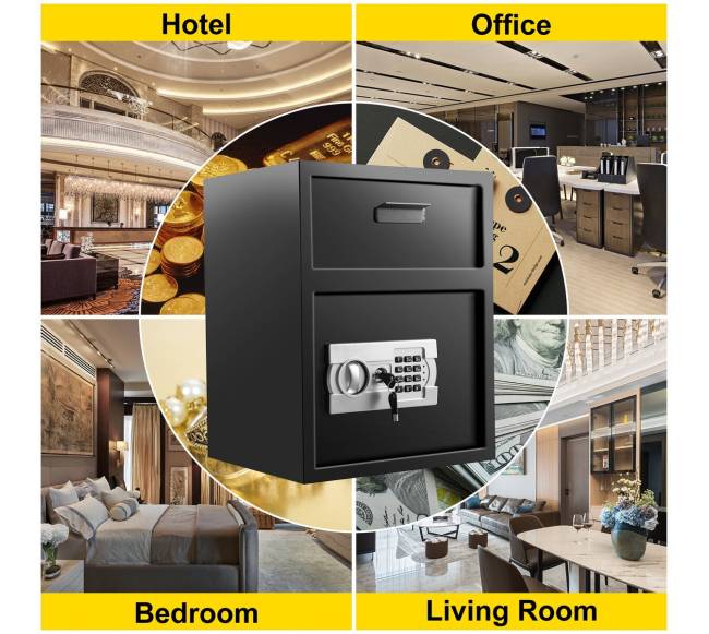 Elektroninė depozitinė saugykla su kodiniu užraktu6