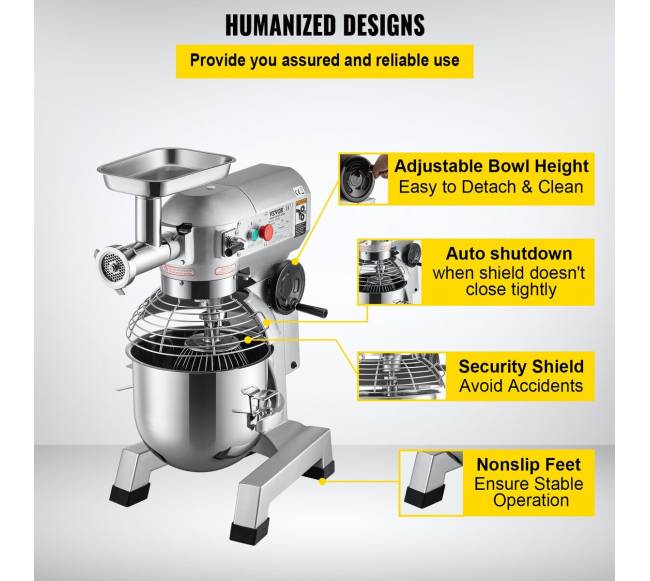 Pramoninis maišytuvas su maltuvų funkcija5