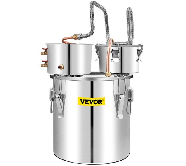 50L vandens distiliatorius su kondensatoriumi ir bačka0