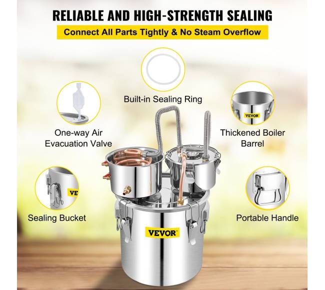 50L vandens distiliatorius su kondensatoriumi ir bačka5